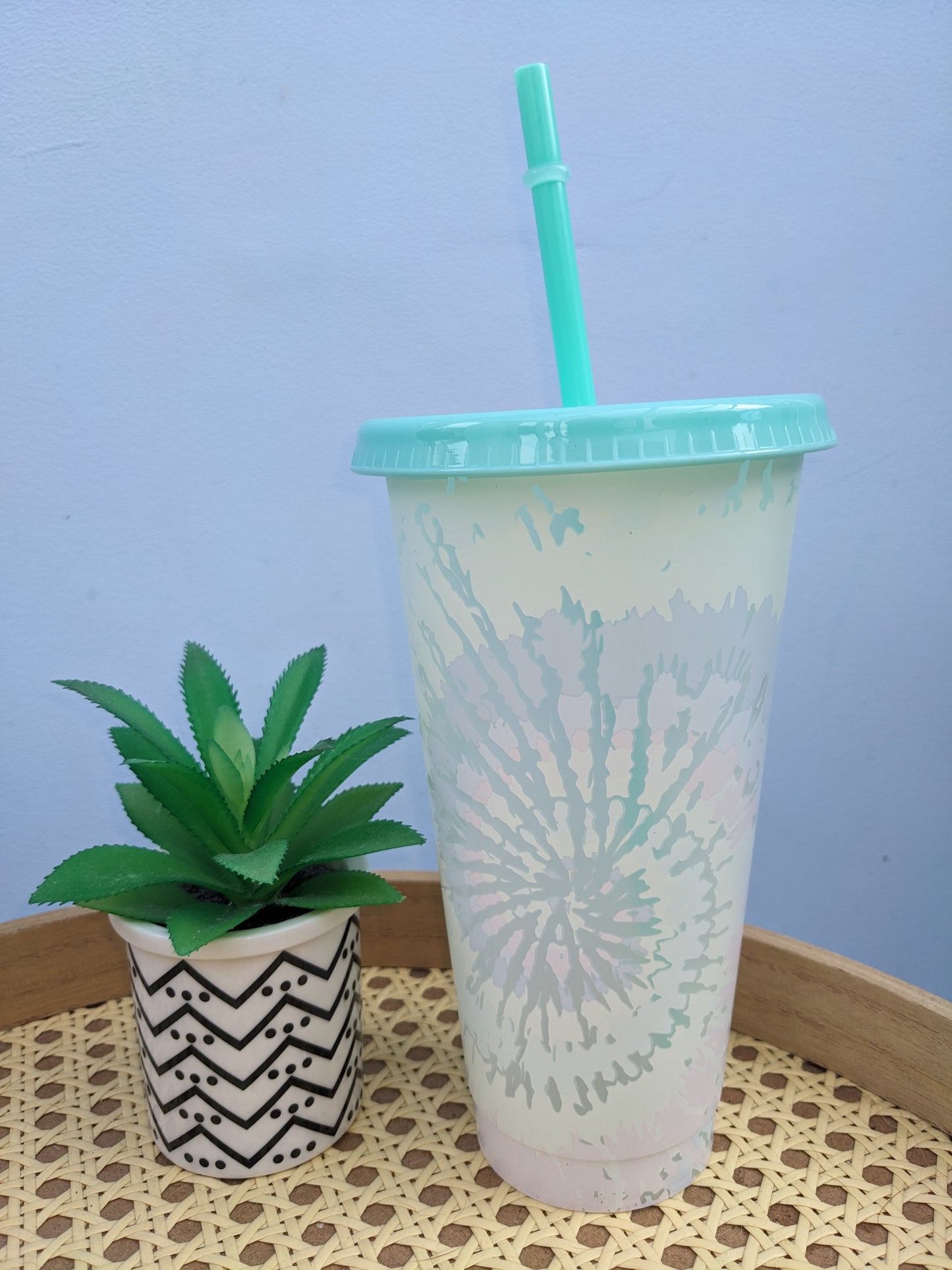Tie-dye Colour changing cold cup